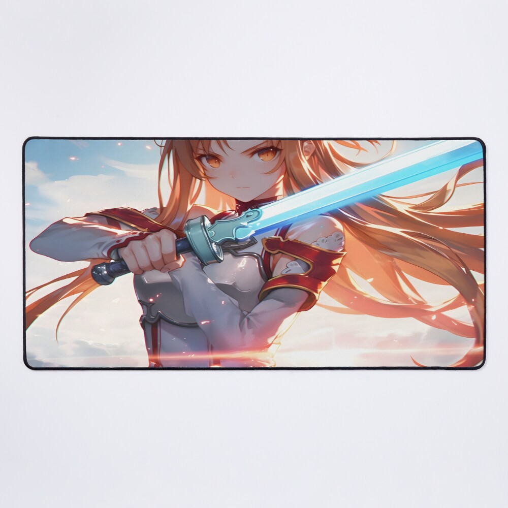 Asuna Sao Cute Anime Girl Mouse Pad