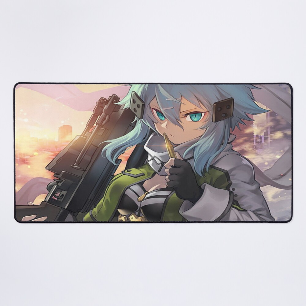 Sinon From Sao 2 Anime Shinon Mouse Pad