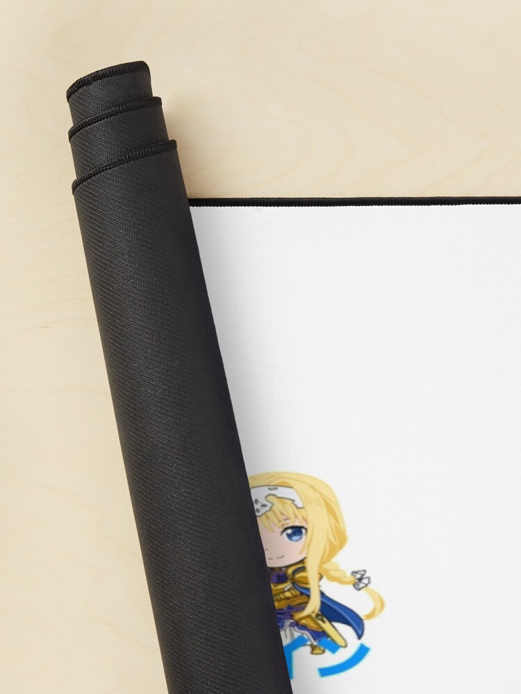Blue Text Sword Art Art Online Anime Mouse Pad - Image 2
