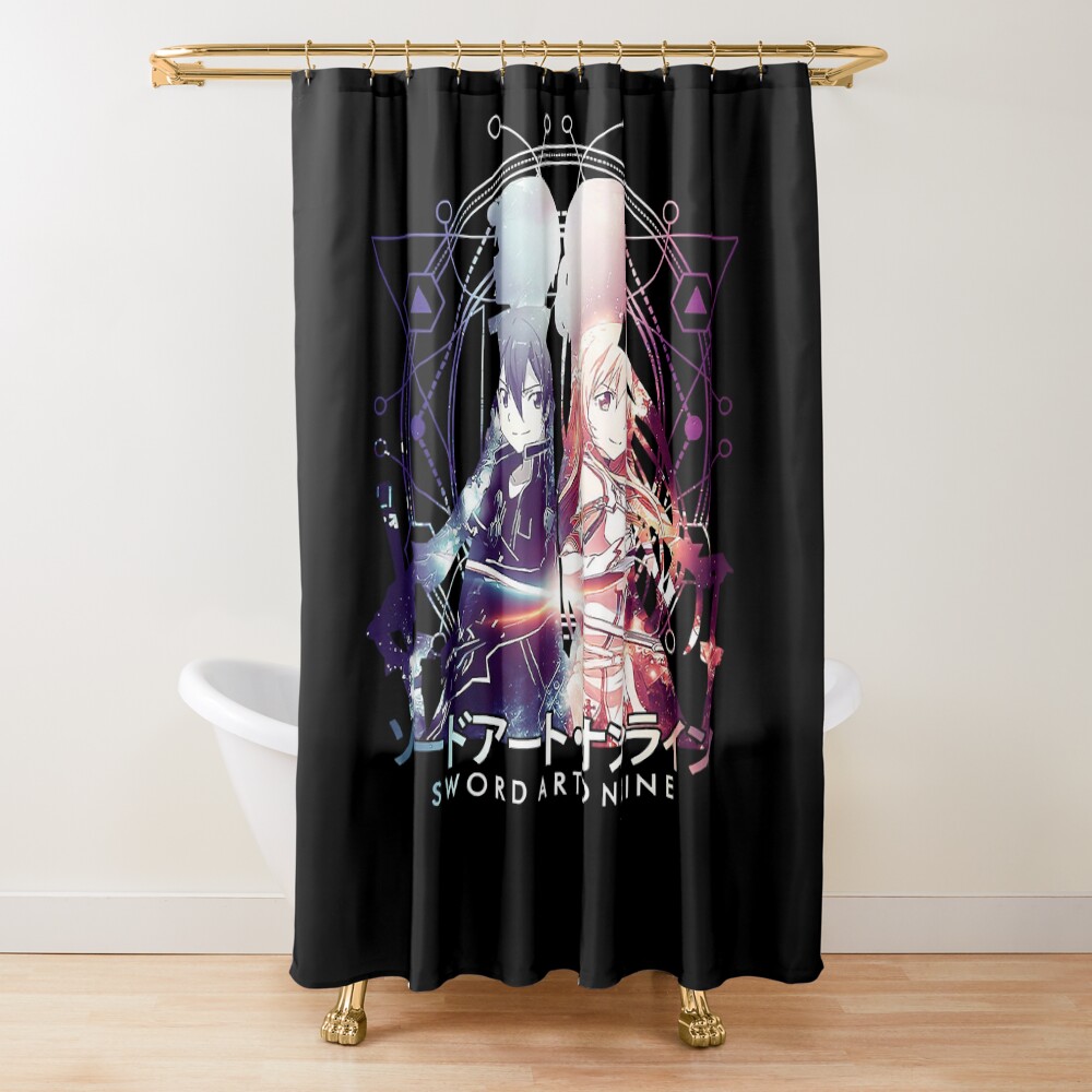 Kiritos And Asunas Shower Curtain