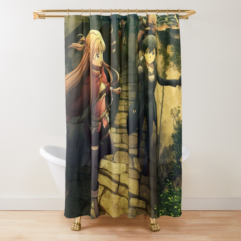 Sword Art Online Progressive Scherzo Of A Deep Night Shower Curtain