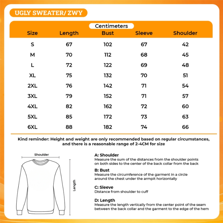 3D UGLY SWEATER - Sword Art Online Merch